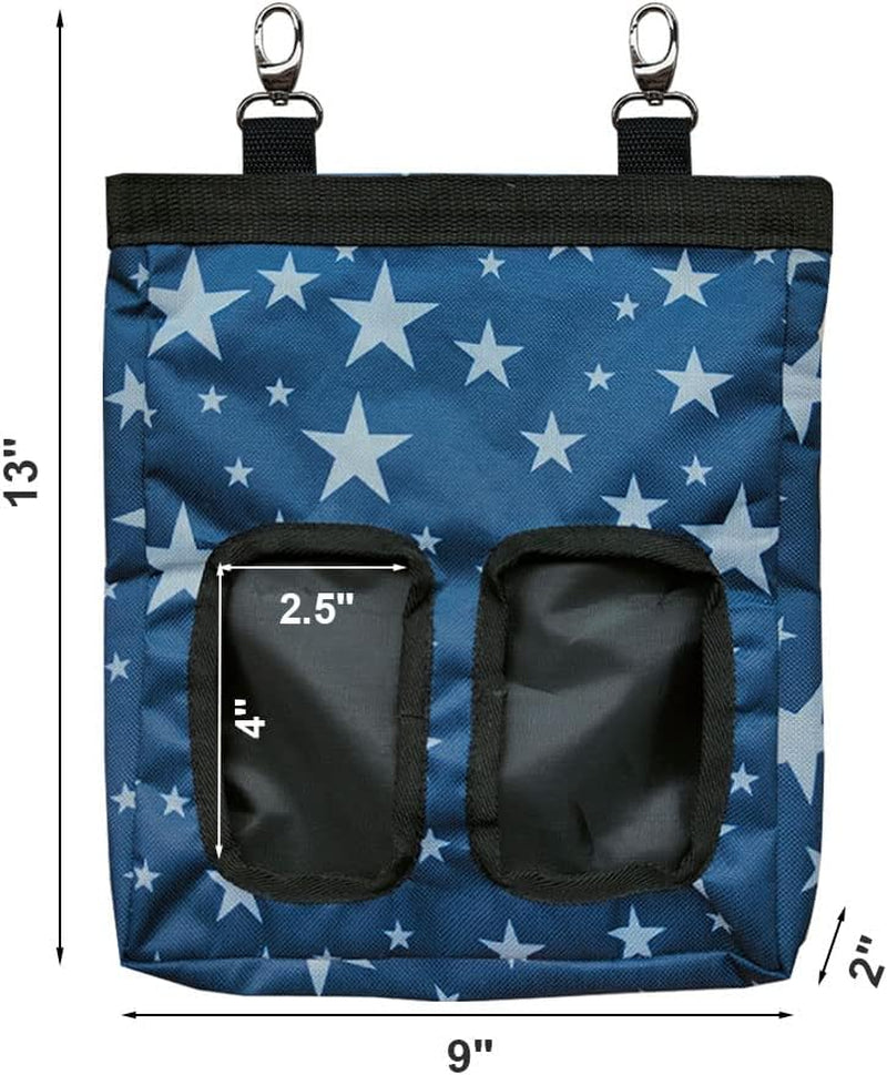 Hanging Hay Feeder Bag for Guinea Pigs, Bunnies, Chinchillas. Stars