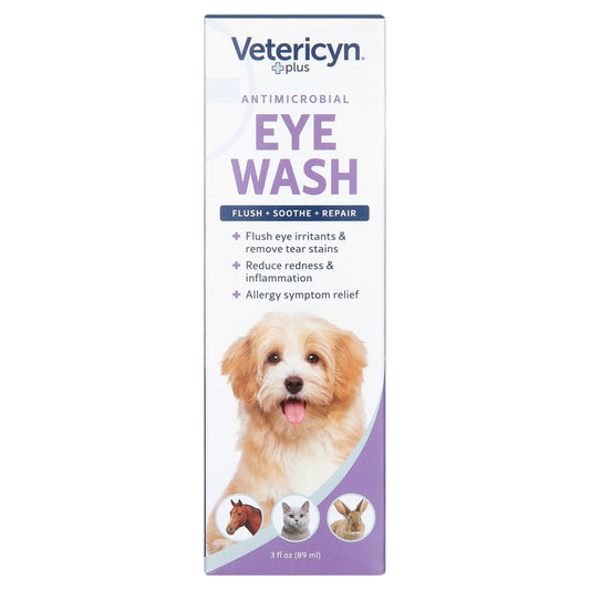plus All Animal Eye Wash. 3 Fl. Oz.